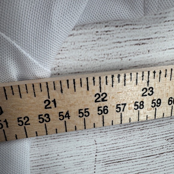 Travis Mathew Golf Polo Shirt‎ Medium Striped Athletic Performance Del Paso - Picture 10 of 10